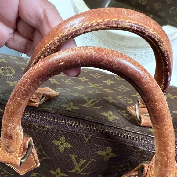 Louis Vuitton Monogram Brown SZ 40 Speedy Bag - Picture 5 of 16